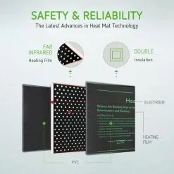 VIVOSUN 10 in. x 20.75 in. Seedling Heat Mat and Digital Thermostat Combo Set -Deals Silky Store vivosun heat mats x001z0d25z 4f 1000