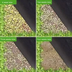VIVOSUN 3 ft. x 50 ft. Barrier Landscape Fabric used for Flower Bed, Patio, Orchard and Playground -Deals Silky Store vivosun landscape fabric x0028f8ldj 44 1000