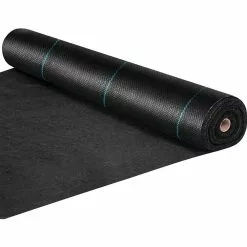 VIVOSUN 3 ft. x 100 ft. Barrier Landscape Fabric used for Flower Bed, Patio, Orchard, and Playground