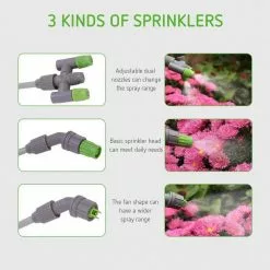 VIVOSUN 1 Gal. Pump Pressure Sprayer with 3 Water Nozzles and Adjustable Shoulder Strap -Deals Silky Store vivosun pump sprayers x002drevsl 1f 1000