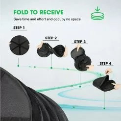 VIVOSUN 6-Layer Hanging Mesh Drying Rack with Green Zippers for Dehydrating 11 VIVOSUN 6-Layer Hanging Mesh Drying Rack with Green Zippers for Dehydrating -Deals Silky Store vivosun specialty garden tools x002x8nxvv fa 1000