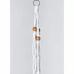 Primitive Planters 30 in. Beaded Cotton Plant Hanger