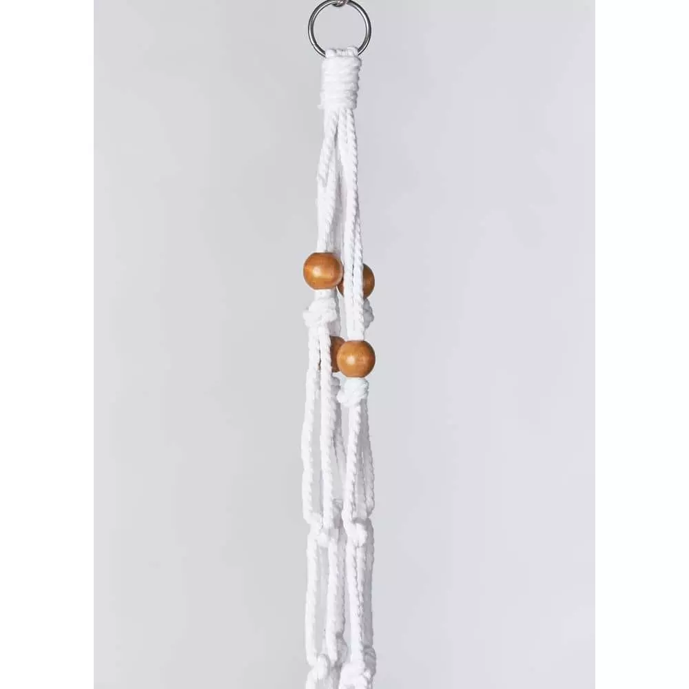 Primitive Planters 30 in. Beaded Cotton Plant Hanger 1 Primitive Planters 30 in. Beaded Cotton Plant Hanger
